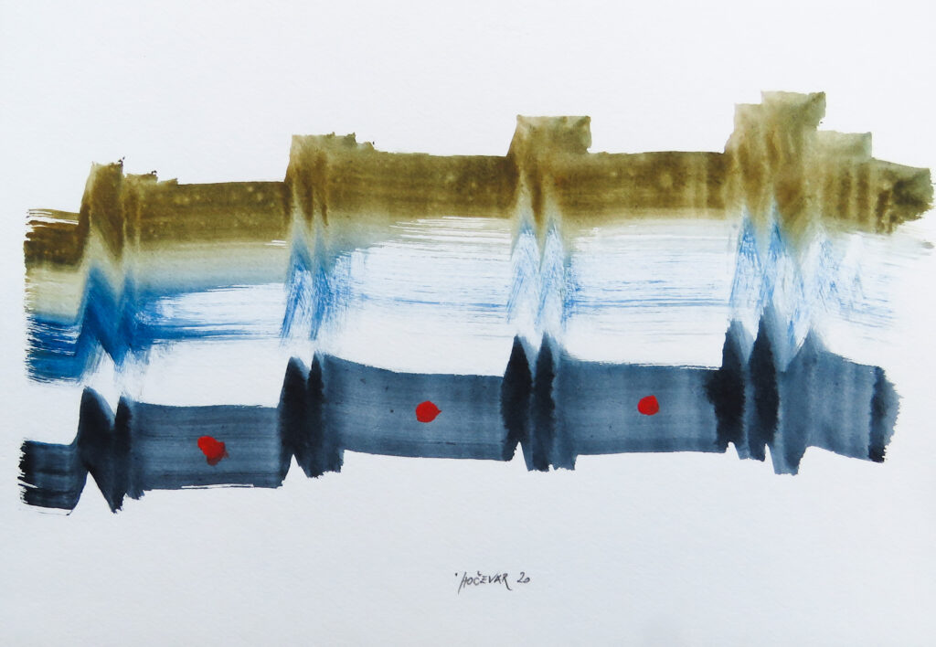 Silent breaks_watercolor_21x29.7cm_2020